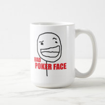 Mauvais visage de tisonnier tasses à café