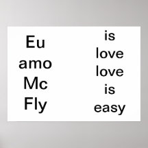 mc fly posters