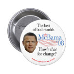 McBama '08 Pin's Avec Agrafe