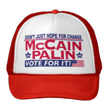 McCain Palin 2008 Casquettes