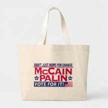 McCain Palin 2008 Sacs En Toile