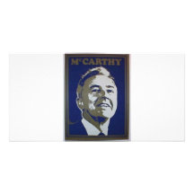 Mccarthy 1968 photocarte customisée