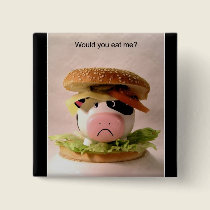 Me mangeriez-vous ? Bouton badges publicitaires
