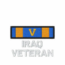 Médaille d'air avec V pour l'Irak Sweatshirt À Capuche Avec Broderie