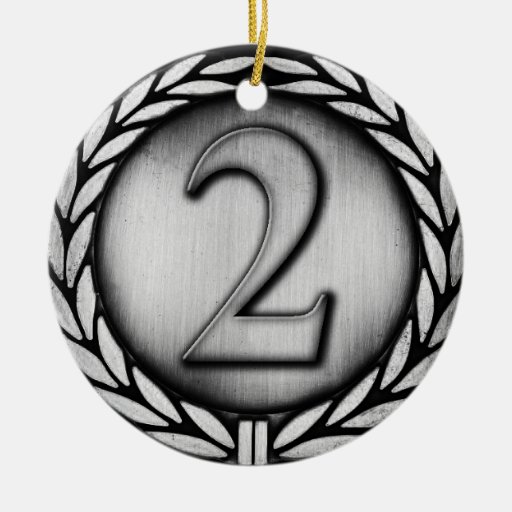 médaille d'argent ornements