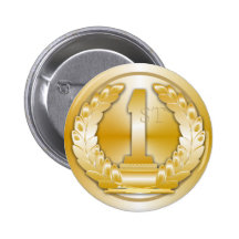 Médaille d'or badge