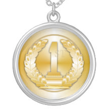 Médaille d'or pendentifs