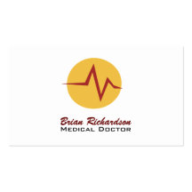 Médecin cartes de visite modèles de cartes de visite