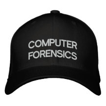 MÉDECINES LÉGALES D'ORDINATEUR CASQUETTE BRODÉE