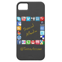 médias sociaux coques Case-Mate iPhone 5