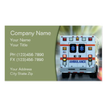 Médical, cartes de visite de secours cartes de visite professionnelles