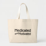 Médicamenté et motivé sacs fourre-tout