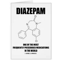 Médicaments fréquemment prescrits de diazepam cartes de vœux