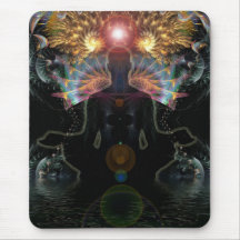 Meditational Visionsr Mousepad Tapis De Souris