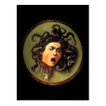 Méduse, Caravaggio cartes postales