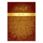 Mehndi/carte invitation de henné