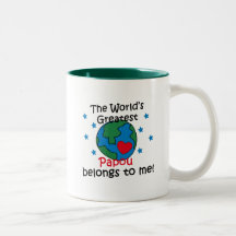 Meilleur Papou appartient à moi Tasse