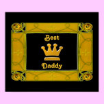 Meilleure affiche d'or de papa posters