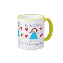 Meilleure mamie au monde mug à café