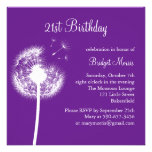 Meilleurs voeux 21ème invitation d'anniversaire (p