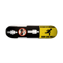 Mélange um plateau de skateboard