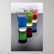 Mélangée épreuve photographique de tirs posters