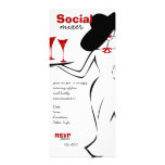 Mélangeur social cartons d'invitation