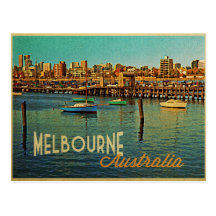 Melbourne Australie Carte Postale