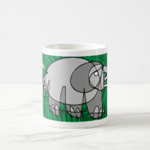 Melly l'éléphant tasse