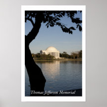 Mémorial de Thomas Jefferson Posters