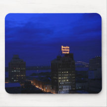 Memphis au coucher du soleil tapis de souris