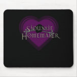 Ménagère Purple Heart de Siouxsie Tapis De Souris