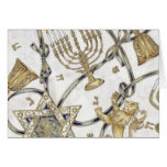 Menorah Hannukah Cartes
