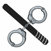 Menottes polos brodés