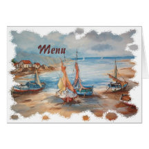 menu/ementa carte de vœux