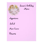 menu invitations personnalisables