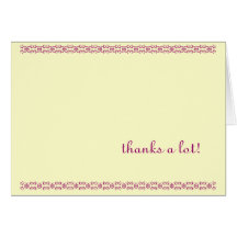 merci carte de note