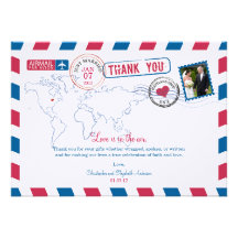 Merci de mariage de la poste aérienne de l'Ohio Invitations Personnalisées