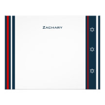 Merci de Mitzvah de barre de base-ball de Yankees Invitations