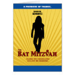 Merci de star de cinéma de bat mitzvah cartes de vœux