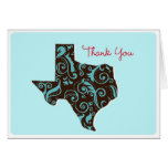 Merci du Texas Carte De Vœux