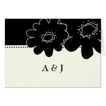 Merci noir de 311-Les Fleurs Cartes De Vœux