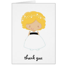 Merci personnalisé pour être notre demoiselle de h carte de vœux