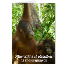 Merci, professeur :  Encouragement Carte De Vœux