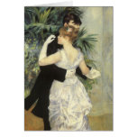 Merci vintage de mariage, danse de ville par Renoi Carte De Vœux