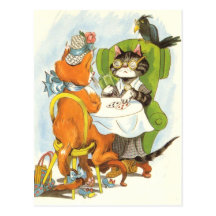 Mercredi après-midi cartes carte postale