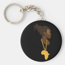 Mère Afrique Porte-clefs