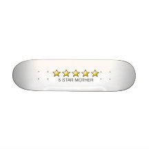 mère cinq étoiles - cadeaux du jour de mère planches à roulettes customisées