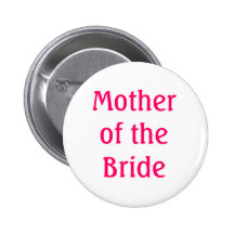 Mère du bouton de jeune mariée badge