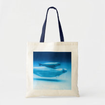 Mère et bébé de beluga sacs